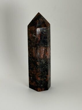 Sunset Sodalite Tower 4.75” / Crystal Point